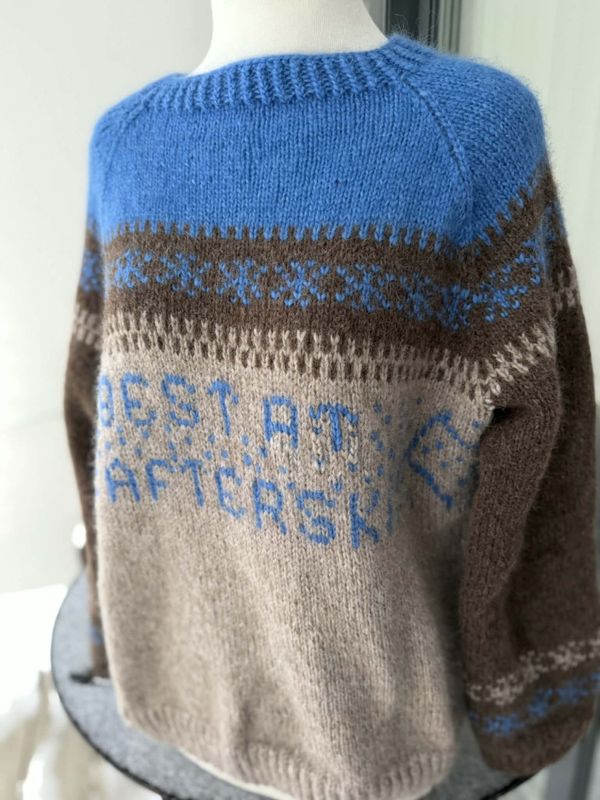 Afterski-genser - Ferdigstrikka
