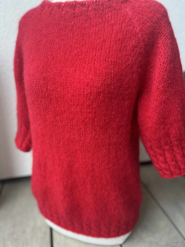 Tresse sweater 2 short sleeves
