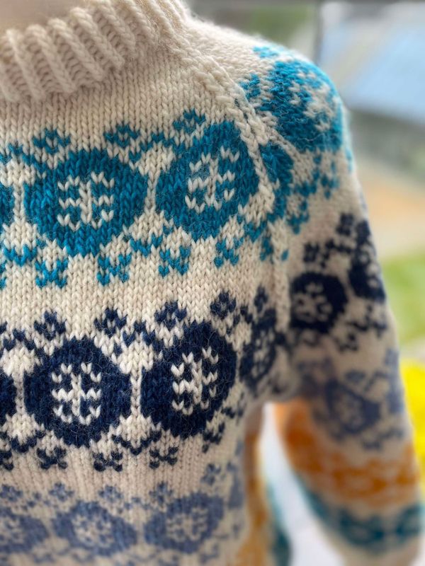 Å-genser i Viking wool (strikkepakke)
