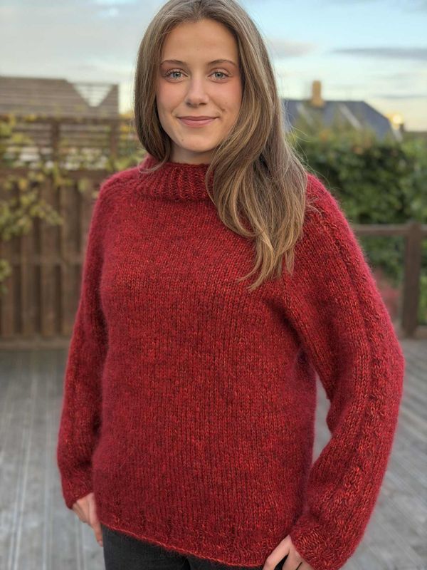 Fagerholt-genser (strikkepakke)