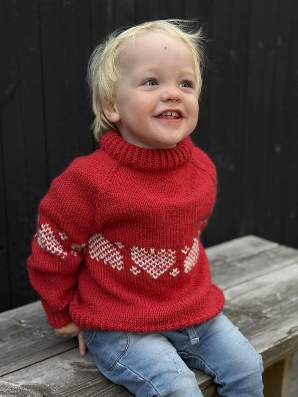 Julekorg-genser (oppskrift)