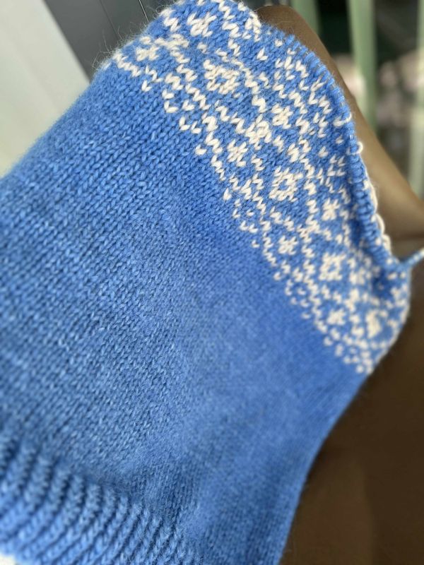 Augland sweater, blue