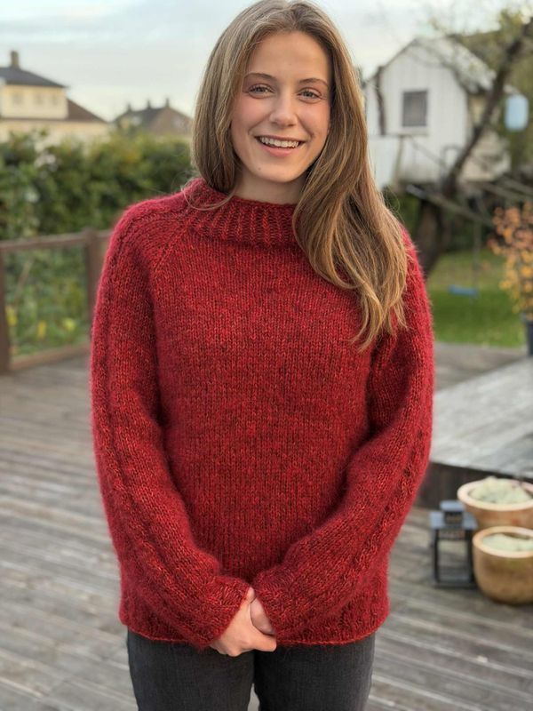 Fagerholt-genser (strikkepakke)