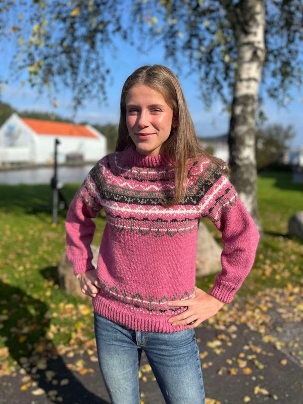 Randholm sweater, pink